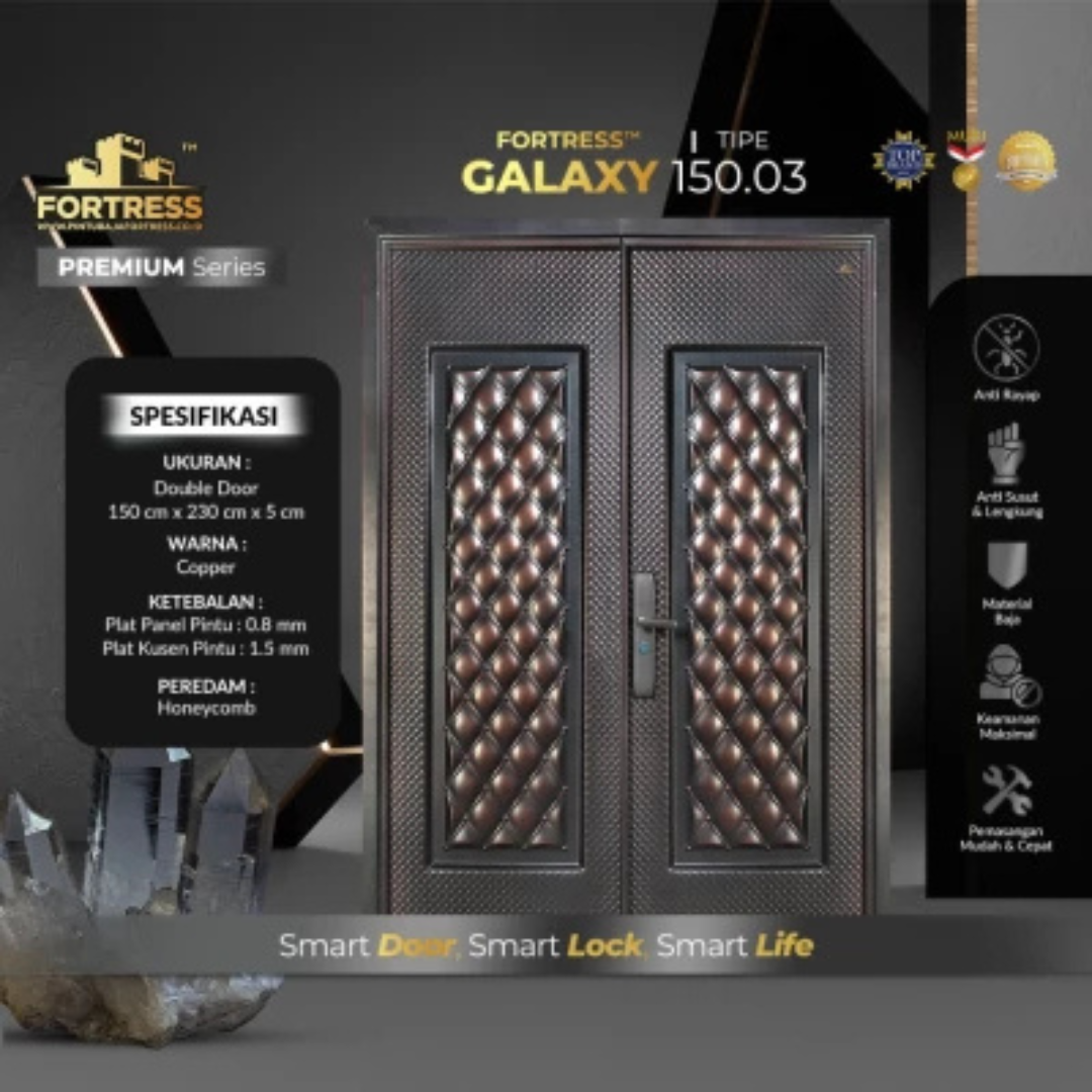 Pintu Fortress 150.03 Galaxy Double 150 x 210 cm